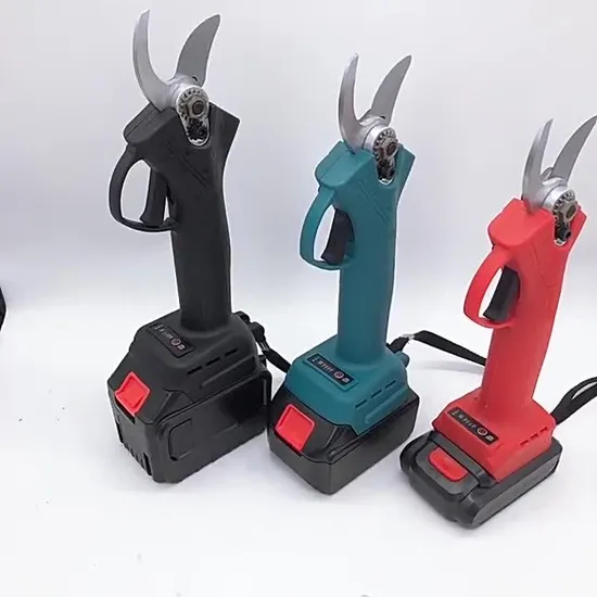 25mm High Quality Electric Cordless Battery Pruner Bonsai Electric Shear Electric Tree Branch Electric Pruning Shear